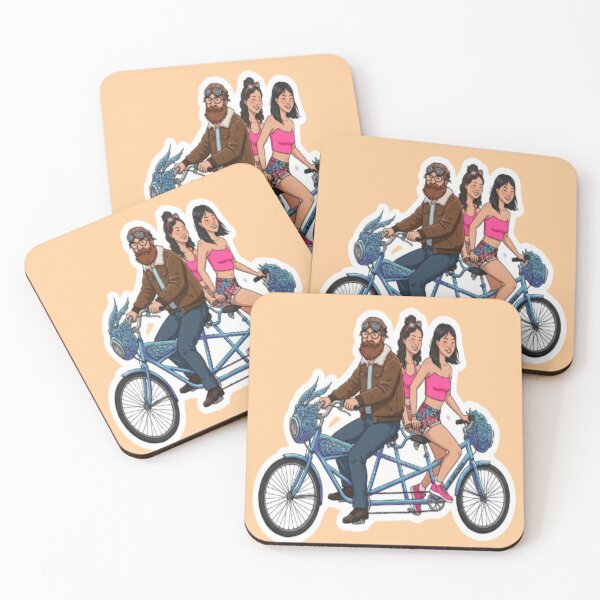 Item preview, Tandem Bicycle designed and sold by StickersRyous.