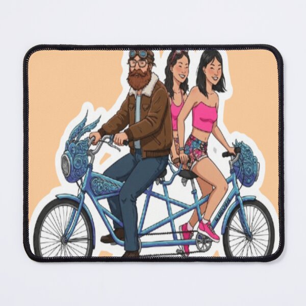 Item preview, Tandem Bicycle designed and sold by StickersRyous.