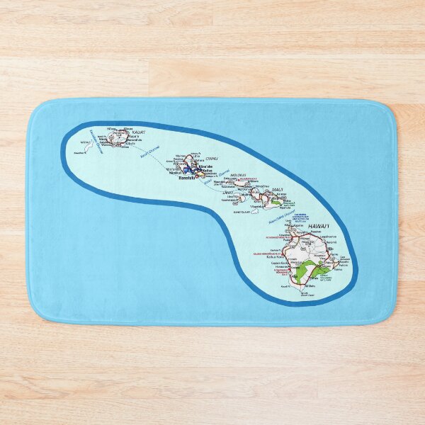 Item preview, Hawaii Roadmap designed and sold by Havocgirl.