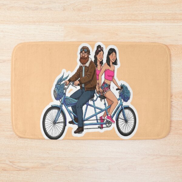 Item preview, Tandem Bicycle designed and sold by StickersRyous.
