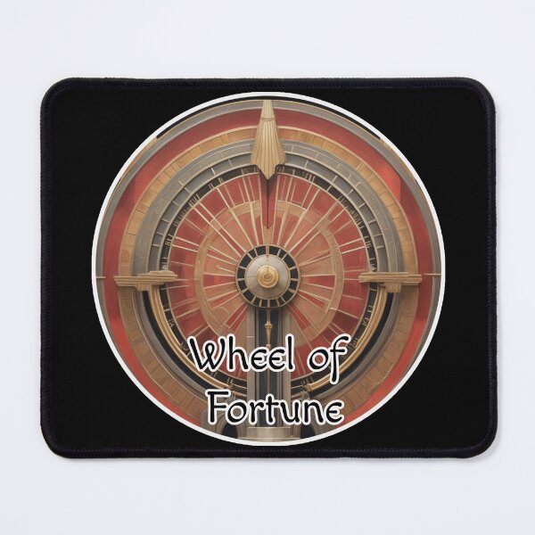 Item preview, Major Arcana Tarot Cards - Art Deco Wheel of Fortune designed and sold by Pixel Waite.