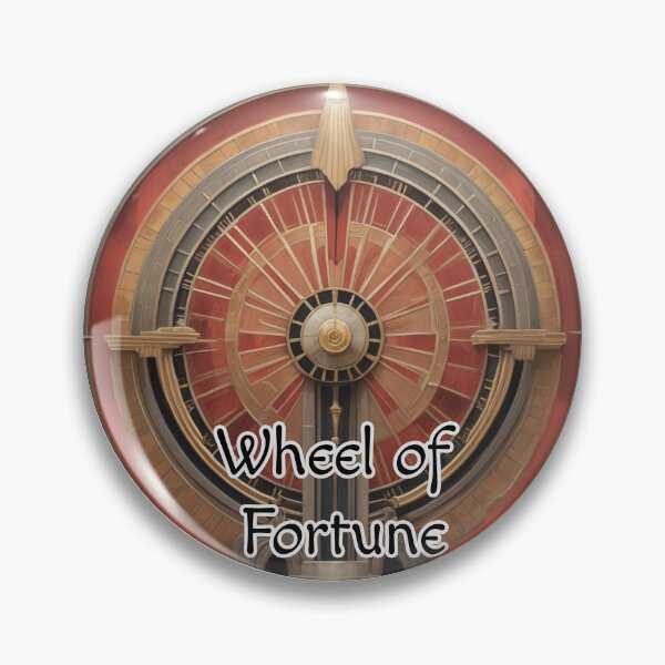 Item preview, Major Arcana Tarot Cards - Art Deco Wheel of Fortune designed and sold by Pixel Waite.