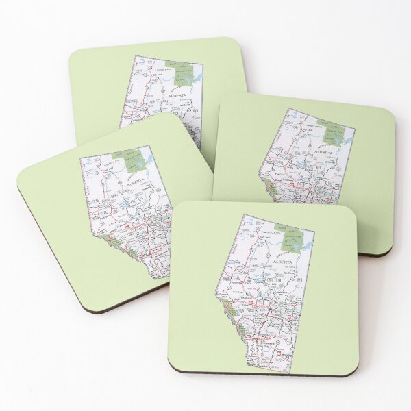 Item preview, Alberta Roadmap designed and sold by Havocgirl.