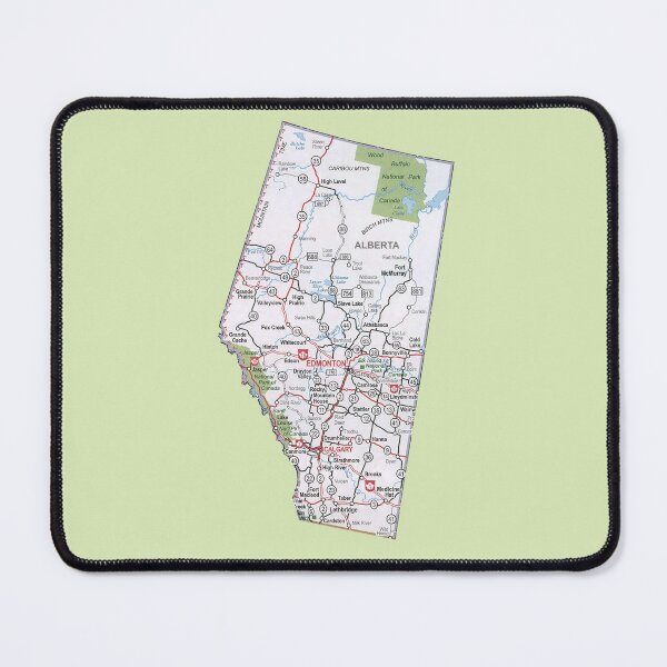 Item preview, Alberta Roadmap designed and sold by Havocgirl.
