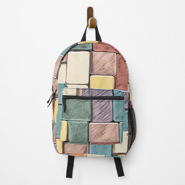 Item preview, Pastel Block Mosaic designed and sold by Hen-C-Art.