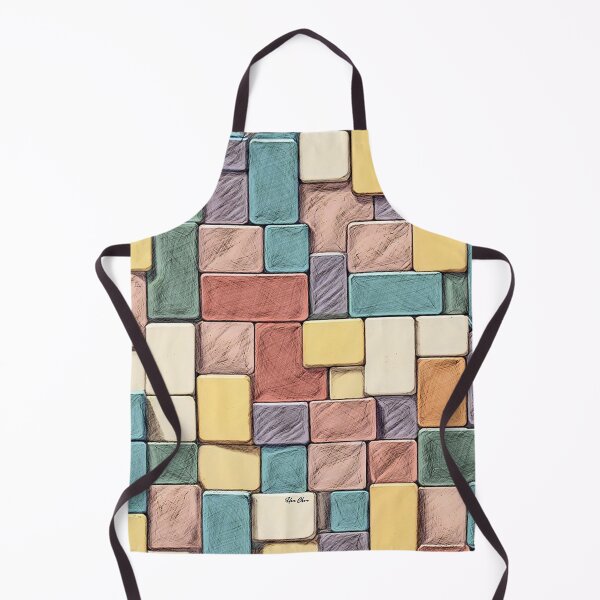 Item preview, Pastel Block Mosaic designed and sold by Hen-C-Art.
