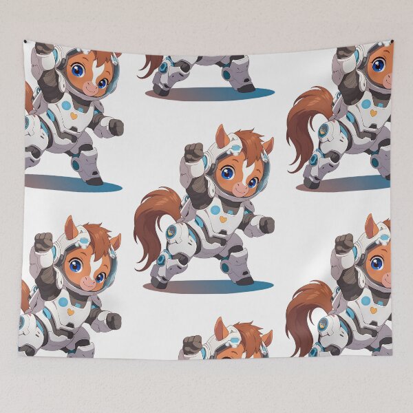 Item preview, Cute Space Horse designed and sold by bapupa.