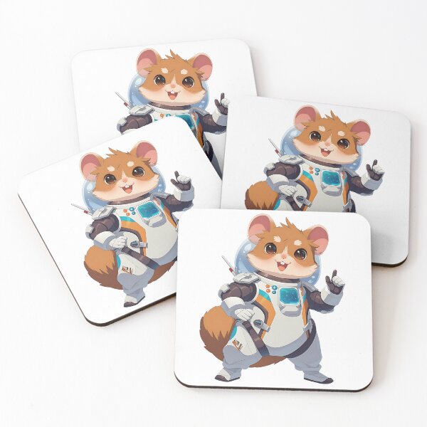 Item preview, Cute Space Hamster designed and sold by bapupa.