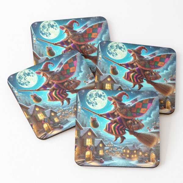 Item preview, Befana's Enchanted Flight designed and sold by BobArtGallery.