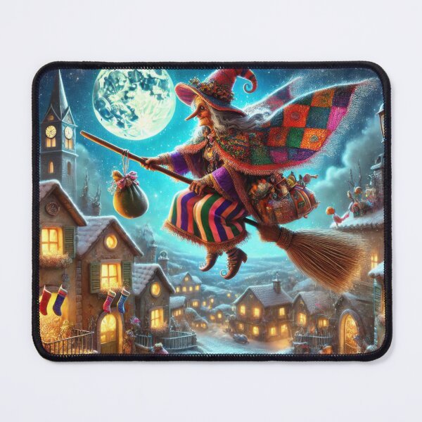Item preview, Befana's Enchanted Flight designed and sold by BobArtGallery.