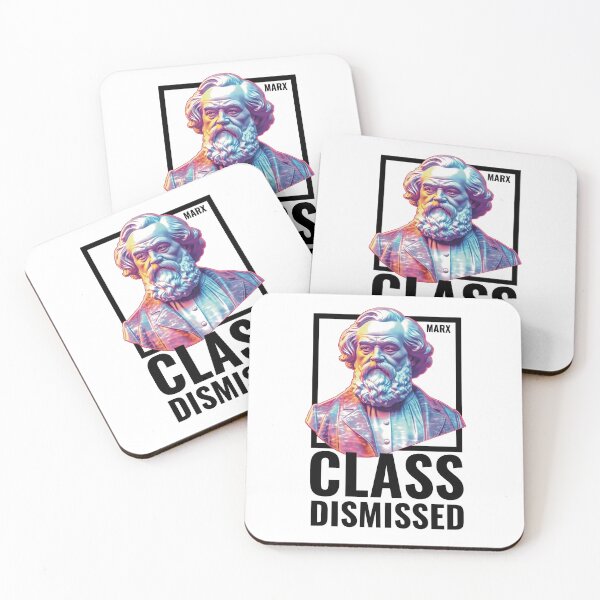 Item preview, Class Dismissed Karl Marx Class War designed and sold by RockFireMerch.
