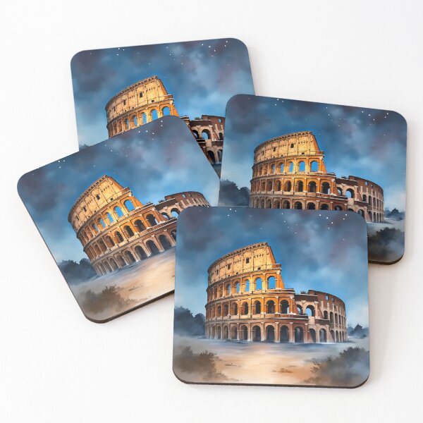 Item preview, Abstract color worlds - Colosseum - Art for the senses designed and sold by  VectorArtFactory.