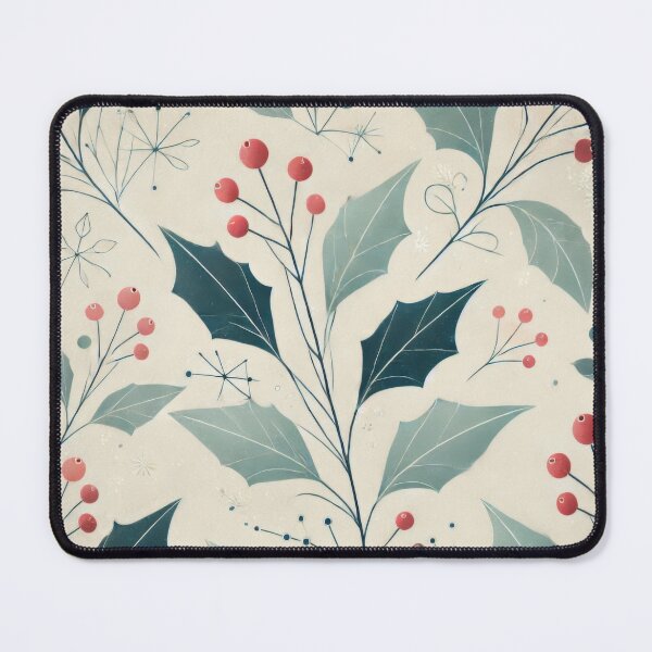 Item preview, Winter Holly Elegance designed and sold by BobArtGallery.