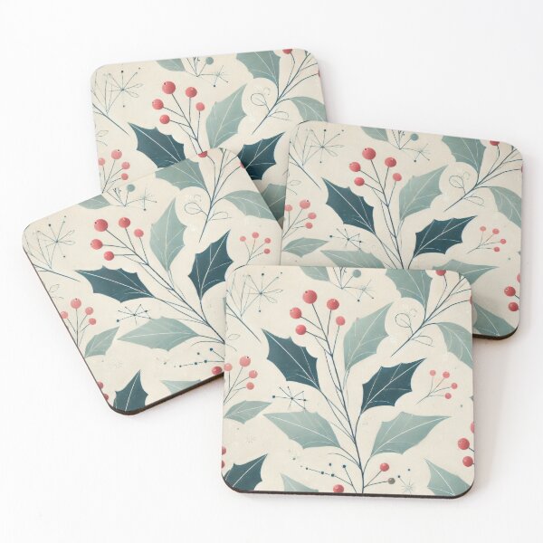 Item preview, Winter Holly Elegance designed and sold by BobArtGallery.