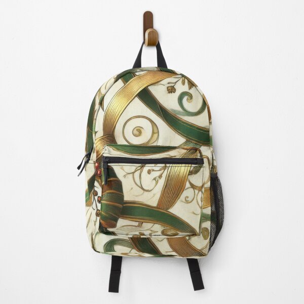 Item preview, Golden Green Ribbons designed and sold by BobArtGallery.