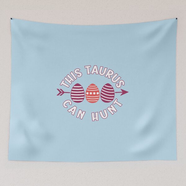 Item preview, This Taurus can hunt - Easter greetings for astrology lovers designed and sold by mariya-ivanova.