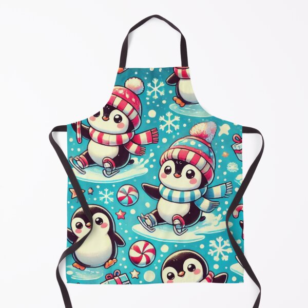 Item preview, Frosty Penguin Parade designed and sold by BobArtGallery.
