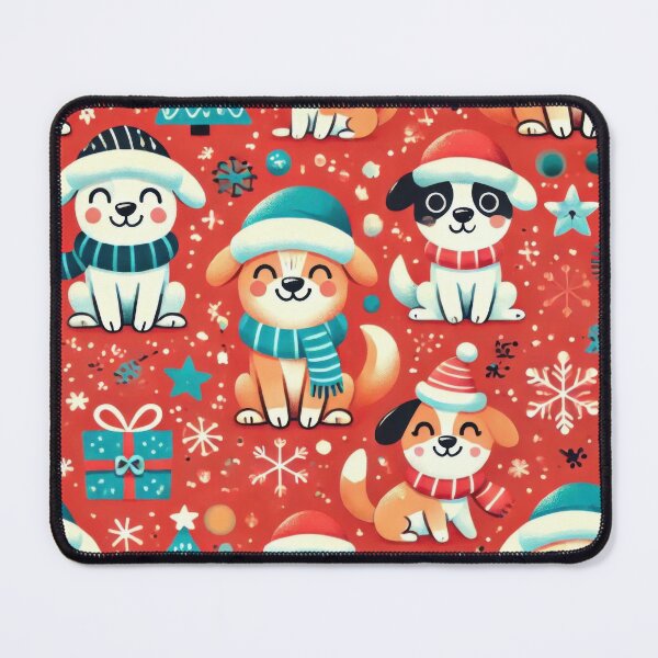 Item preview, Festive Pup Joy designed and sold by BobArtGallery.