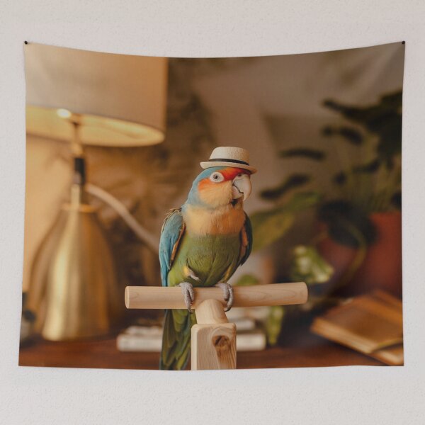 Item preview, Parrots and Human Interactions designed and sold by Collection de trésors .