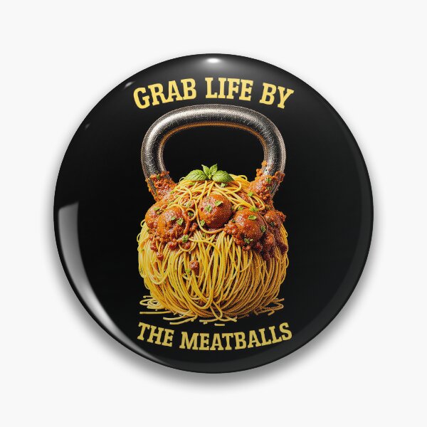 Artikelvorschau, Kettlebell Workout Gym Grab Life von The Meatballs Fitness entworfen und verkauft von GrandeDuc.