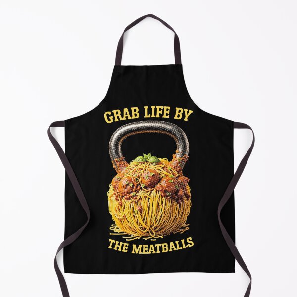 Item preview, Kettlebell Workout Gym Grab Life By The Meatballs Fitness designed and sold by GrandeDuc.