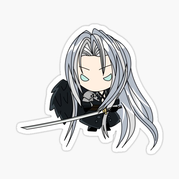 Item preview, Chibi Final Fantasy Sephiroth  designed and sold by chibicrayon.