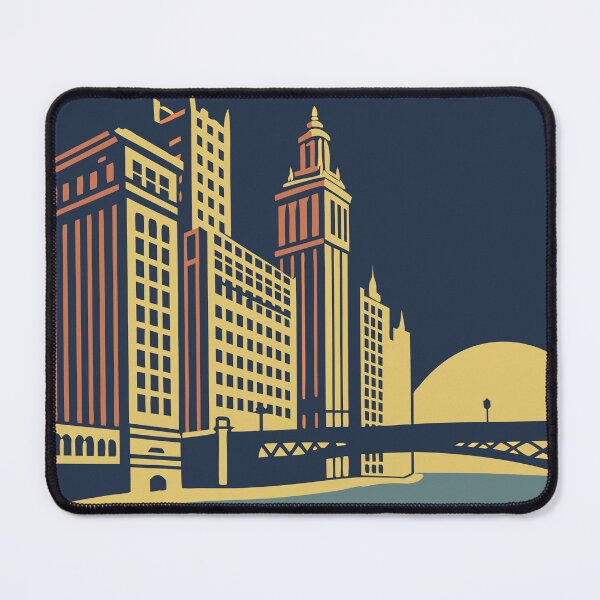 Item preview, Chicago Vintage – Retro Travel Poster designed and sold by EnjoyaGift.