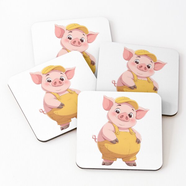 Item preview, Cute Farm Pig designed and sold by bapupa.