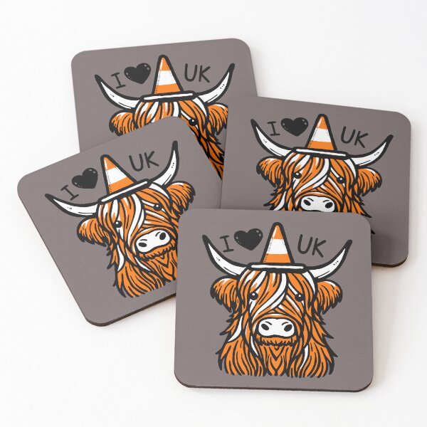 Item preview, Highland Cow Cone Head designed and sold by FunnehGacha.