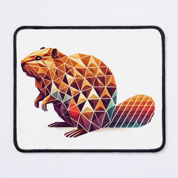 Item preview, Geometric Beaver Brilliance designed and sold by becauseturkey.
