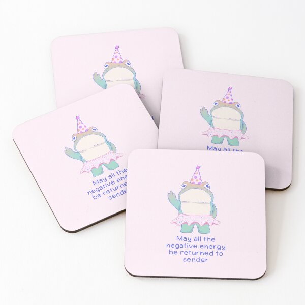 Item preview, Frog in Tutu – May All the Negative Energy Be Returned to Sender designed and sold by Jess.a.creates.