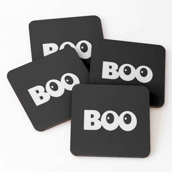 Item preview, Minimalist BOO Ghost Eyes Funny Halloween designed and sold by TeeGrit.