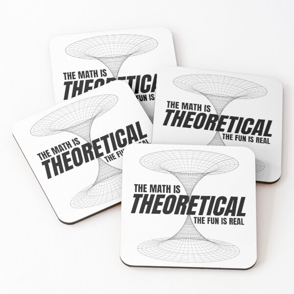 Item preview, The Math Is Theoretical The Fun Is Real Funny Math Lover designed and sold by RockFireMerch.