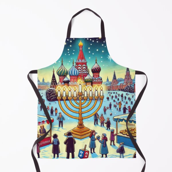 Item preview, Hanukkah Celebration in Red Square, Moscow designed and sold by BobArtGallery.