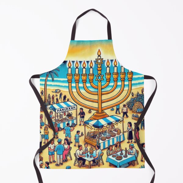 Item preview, Hanukkah Celebration at Bondi Beach, Sydney designed and sold by BobArtGallery.