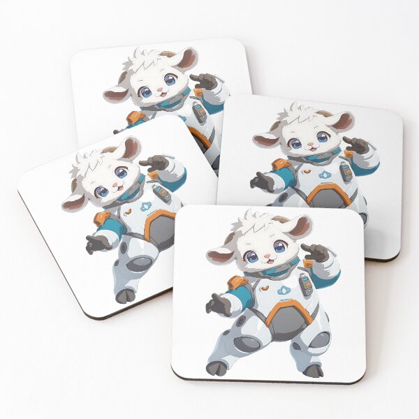 Item preview, Cute Space Lamb designed and sold by bapupa.
