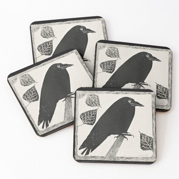 Item preview, Vintage Crrow etching Samuel Jessurun de Mesquita designed and sold by Shoot-The-Moon.