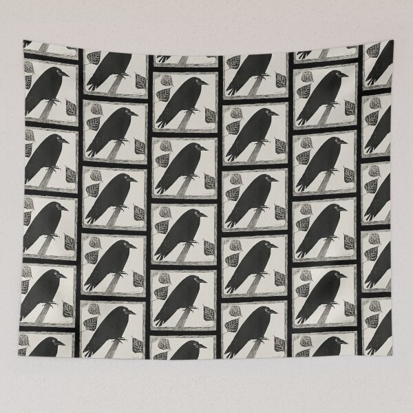 Item preview, Vintage Crrow etching Samuel Jessurun de Mesquita designed and sold by Shoot-The-Moon.