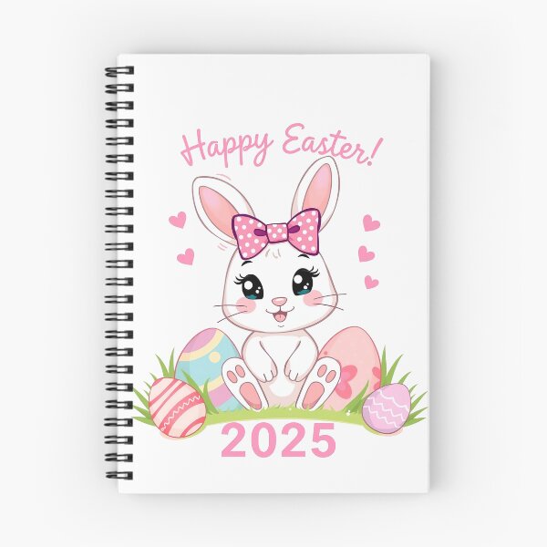Item preview, Happy Easter 2025 - Bunny with Eggs  designed and sold by svarupa.