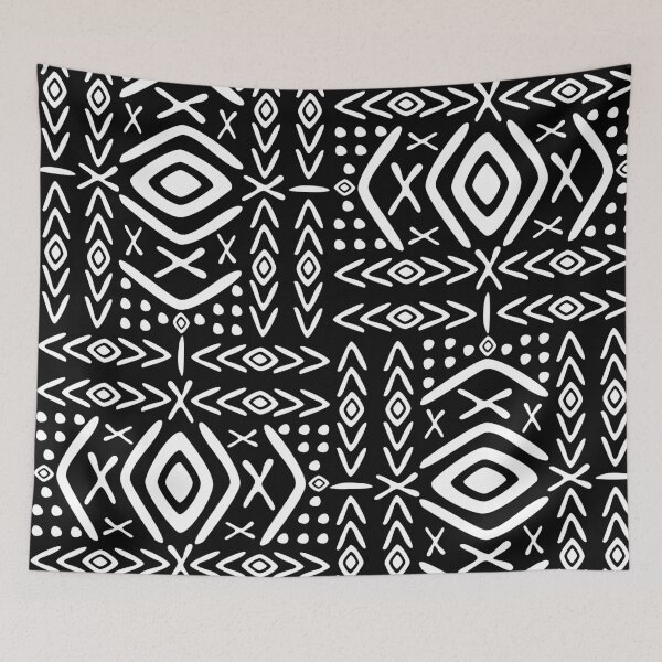 Item preview, African Bogolan Fabric Traditional Fabric designed and sold by Wolagno.