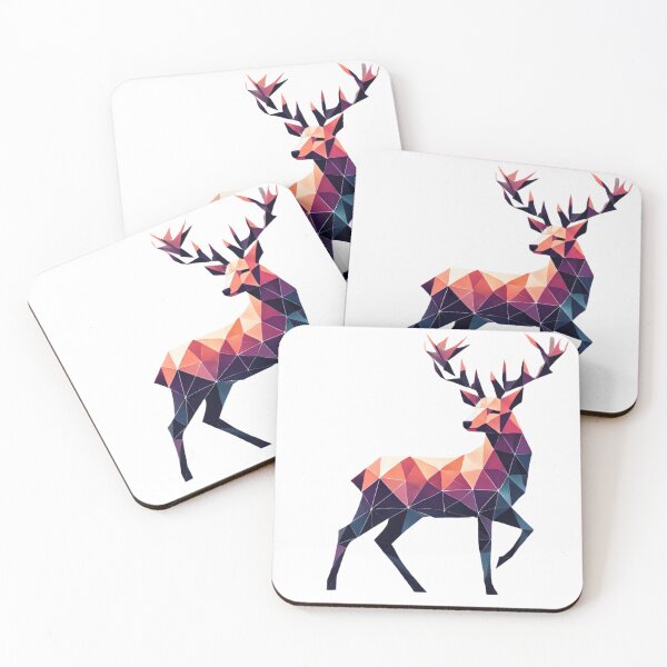 Item preview, The Polygonal Deer designed and sold by becauseturkey.