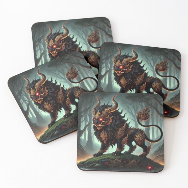 Item preview, Kalasinha, the Lion of the Himmapan Forest designed and sold by BobArtGallery.