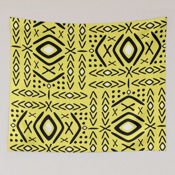 Item preview, African Bogolan Fabric Traditional Fabric designed and sold by Wolagno.