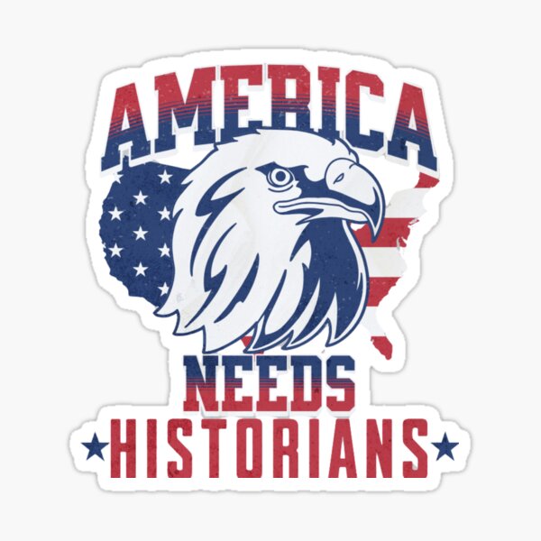 Item preview, America Needs Historians American Eagle Freedom Day Tee T-Shirt designed and sold by ViviWyco.