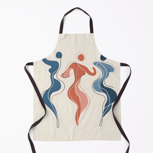 Item preview, Sway & Slay, Minimalist Dancing Queens, Abstract Boho Aesthetic Print, Effortless, Chic, and Unique Wall Art designed and sold by Kintsugi99.