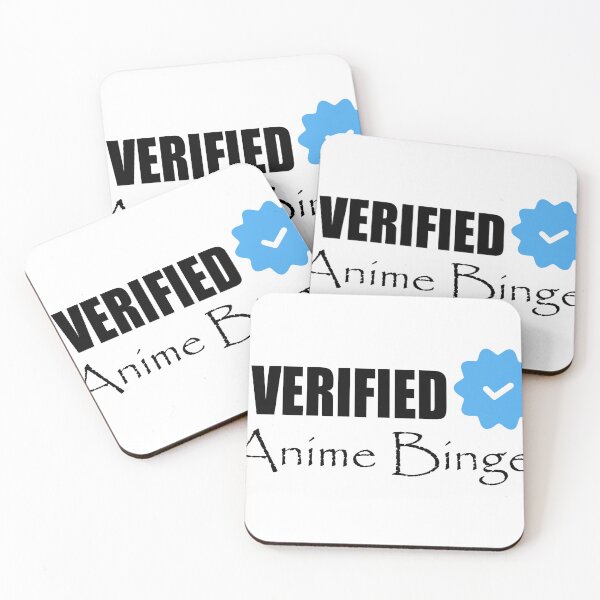 Item preview, Verified Anime Binger – Just One More Episode! designed and sold by GriffinRey.