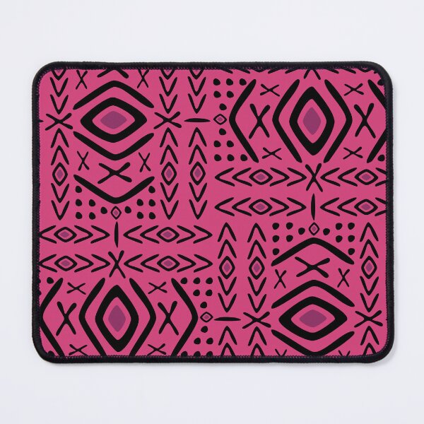 Item preview, Pink Bogolan Traditional Fabric designed and sold by Wolagno.