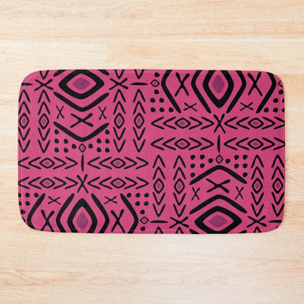 Item preview, Pink Bogolan Traditional Fabric designed and sold by Wolagno.