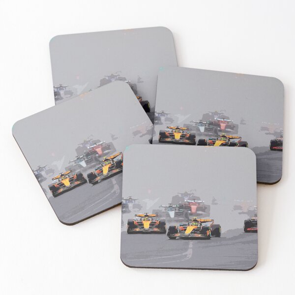 Item preview, Start of the 2025 F1 season at Albert Park Australia with the drivers going into the first corner leaving a cloud of spray designed and sold by Rodissimus1984.