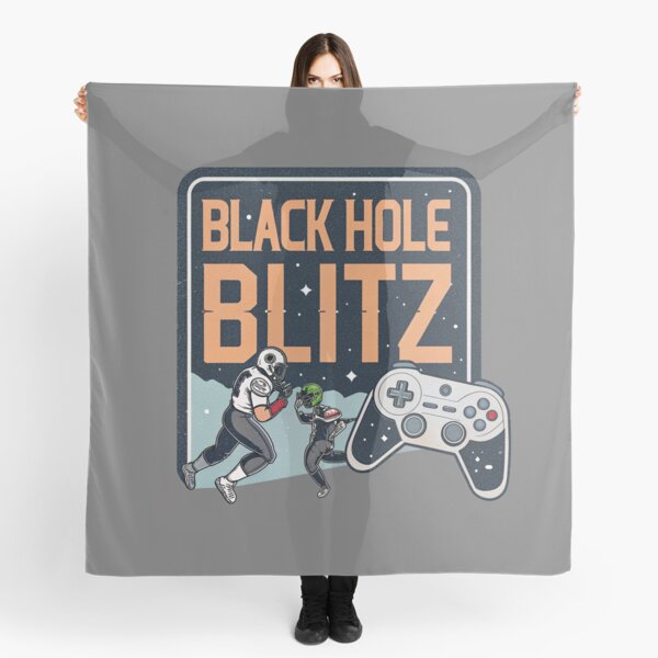 Aperçu de l'œuvre Black Hole Blitz - Jeu vidéo rétro créée et vendue par Lucky Dog Merch.